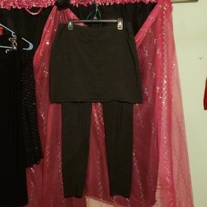 Eileen Fisher Skirt with attached Leggings